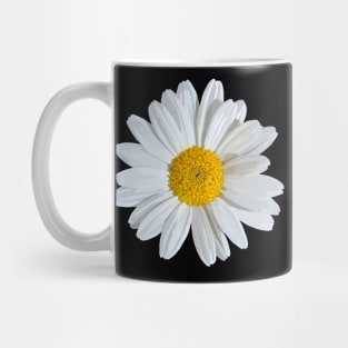 Marguerite on black Mug